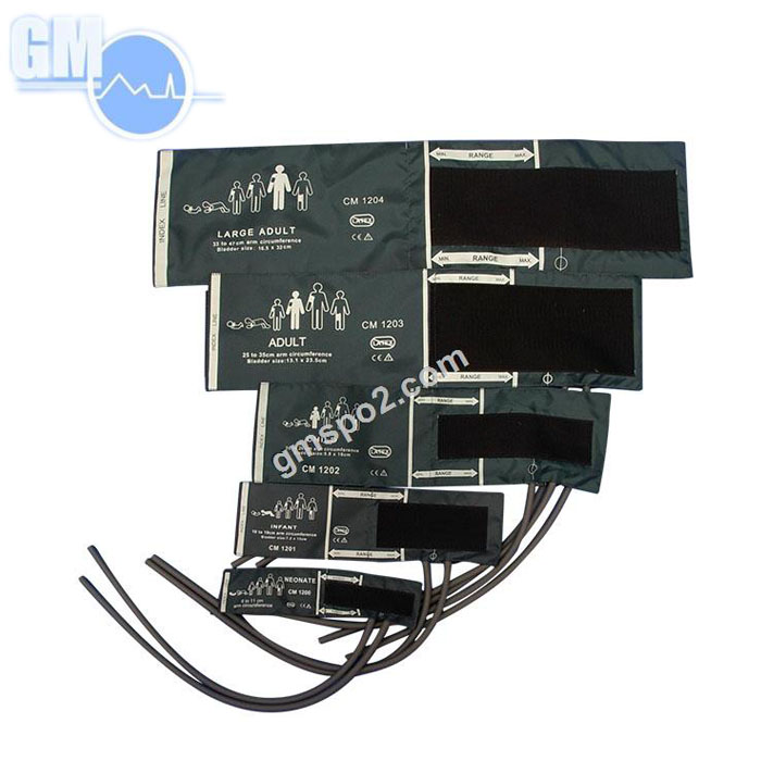 گیس دباؤ کے ساتھ بلڈ پریشر کف