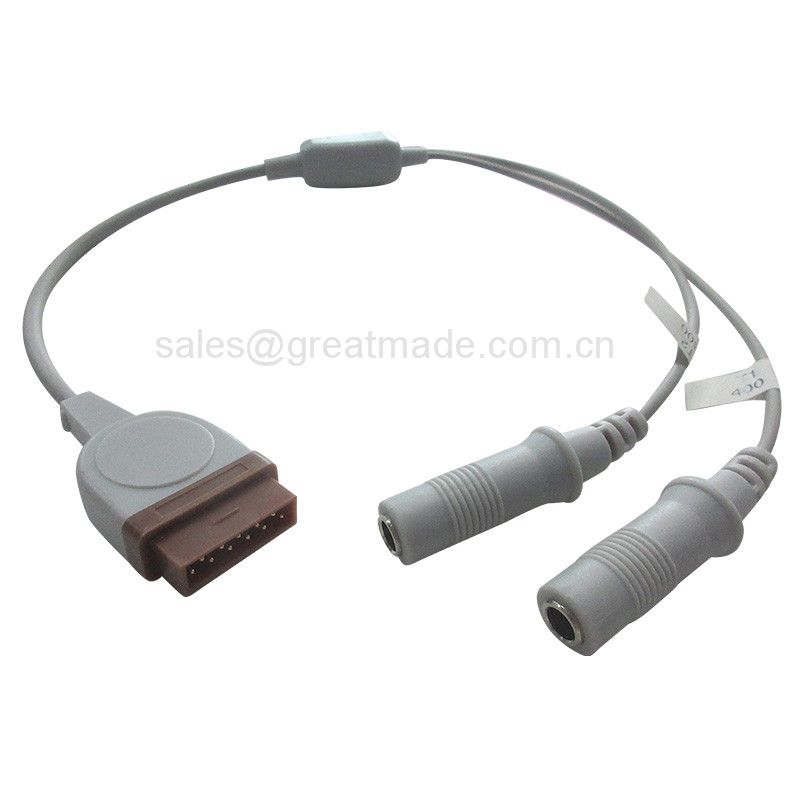 GE درجہ حرارت کی تحقیق کے اڈاپٹر کیبل کے لئے TP039 TP039 for GE temperature probe adapter cable