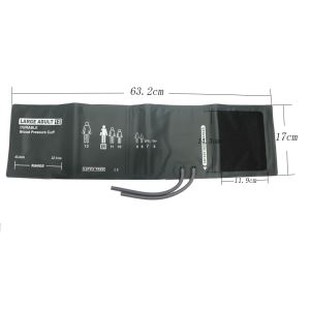 بڑی بالغ #12 پائیدار نابپ کف، 32.1-43.4 سینٹی میٹر بازو فریم، گاسباگ کے بغیر