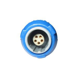 1P میڈیکل کنیکٹر PKG 2, 3pin 5-8 پن 1P فکسڈ ساکٹ 40 ڈگری دو