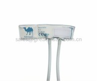 نیونیٹ # 2 ڈسپوزایبل کف، 4-8 سینٹی میٹر آرمی سرومومینٹ، وائٹ لائٹ بلیو کے ساتھ، دوہری ٹیوب