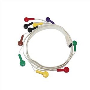 مورٹارا T12 کے لیے 10 لیڈ ہولٹر ای سی جی کیبل